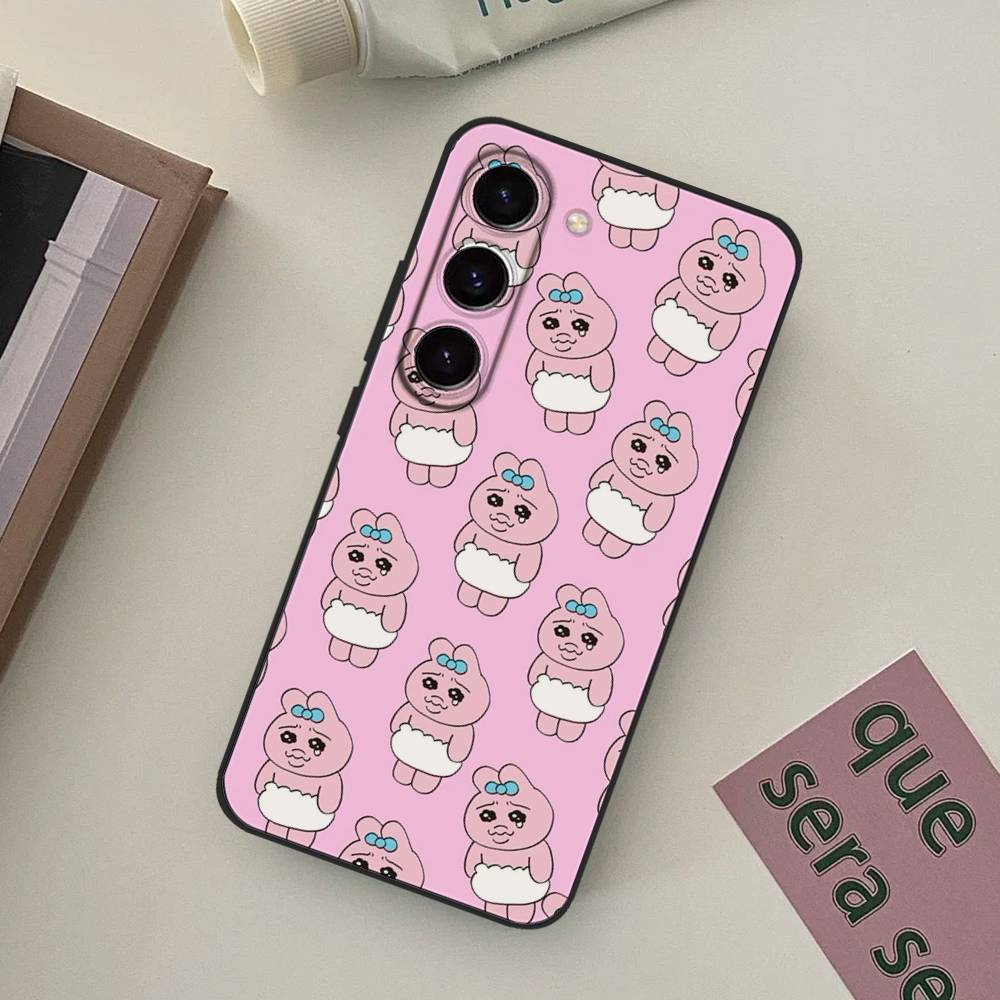 Custodia Kawaii O-OpanchuS UsagiS per Samsung Galaxy S21 S22 S23 S24ULTRA S25ULTRA FE Ultra Plus5G A52S Cover Morbida