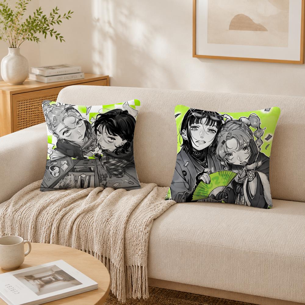 The Gguy She Was Interested In Wasnt A Guy At All Cushion Cover Pillow Case With Hidden Zipper Cutecore Room Decor For Home