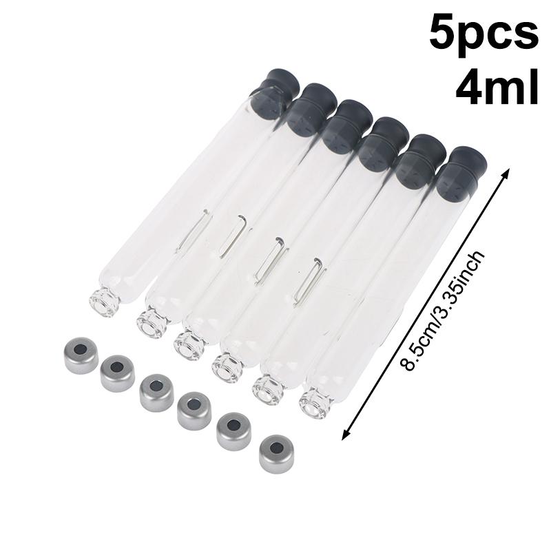 5 Stück Glas Einzelverpackung Insulin Patronen 1,5/1,8/3/4ml Leere Kassettenflasche Für Lilly Insulin Injektionsstift Medizinisch