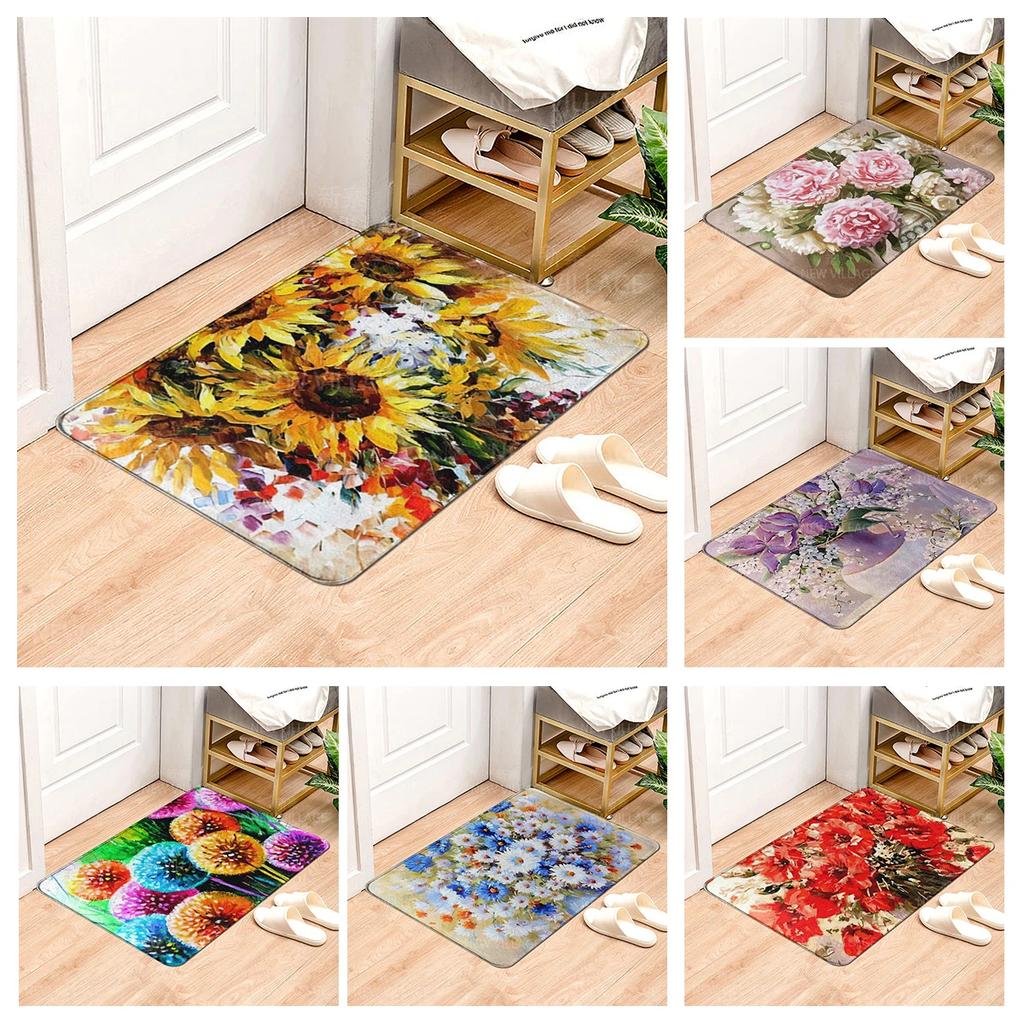 House entrance carpet Home doormat Modern Nordic style Room Bath mat Foot mat bathroom non-slip mat Kitchen water absorption mat