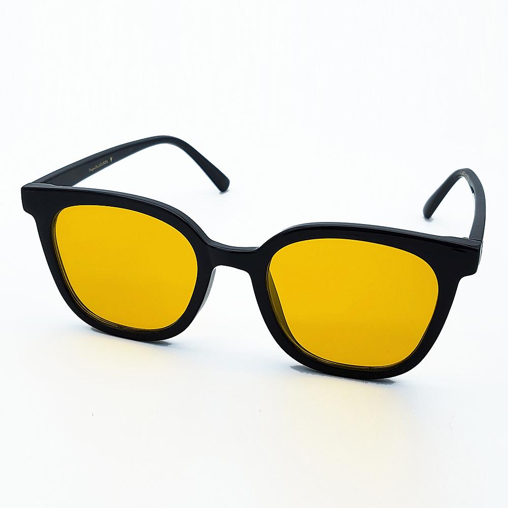 Lapeullolida Finder Orange Tint Sunglasses Big Frame
