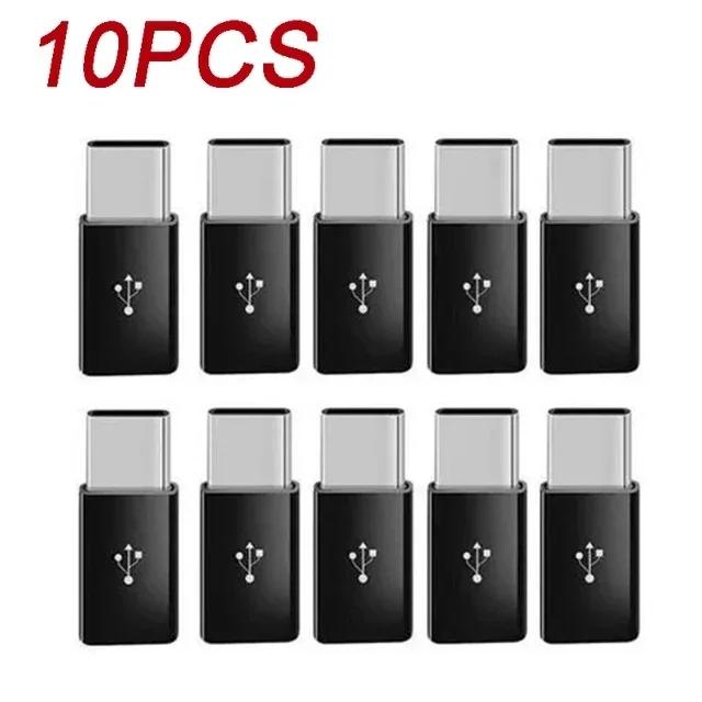 1/10PCS Micro USB Female To Type C Male Adapter for Android Huawei Xiaomi Google TypeC Micro USB Charger Converter OTG Adapter