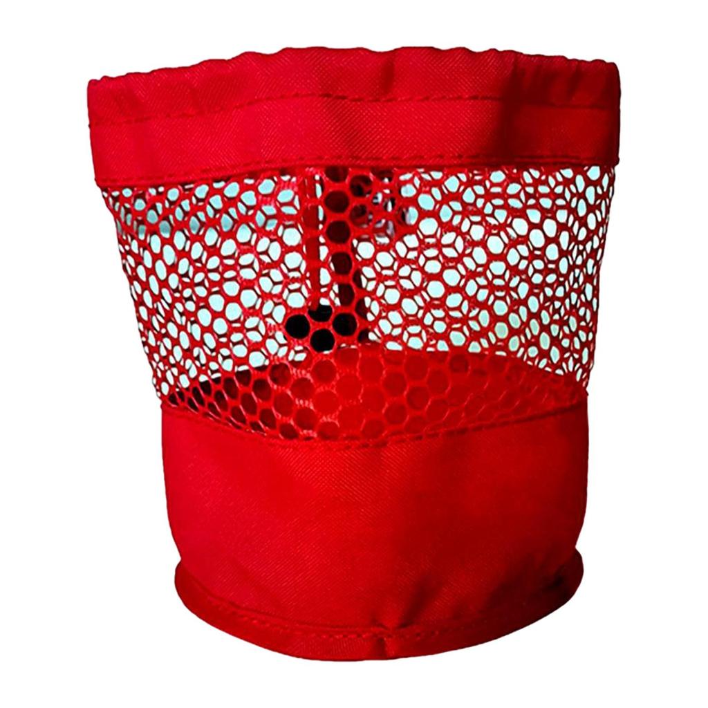Golf Ball Bag Organizer Portable Holder Golf Ball Storage Bag Drawstring Mesh