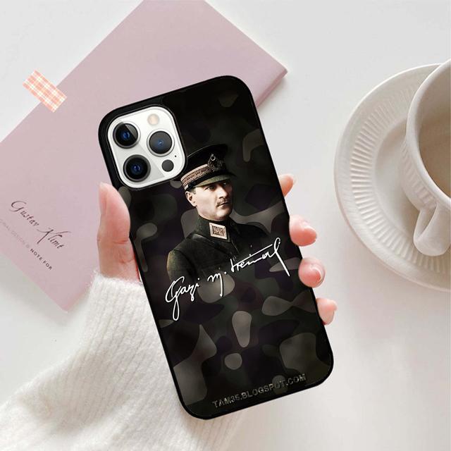 Mustafa Kemal Ataturk Phone Case For iPhone 17 Air 15 16 11 12 13 14 Pro Max Cover For iPhone 17 Air Max Plus Fundas