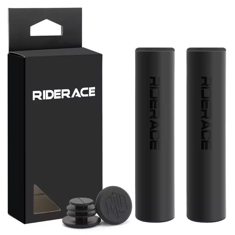 

Велосипедні ручки силіконові губки м які для MTB гірський велосипед кермо чохол протиковзкі амортизуючий скутер дорожній велосипедний зчеплення чорний