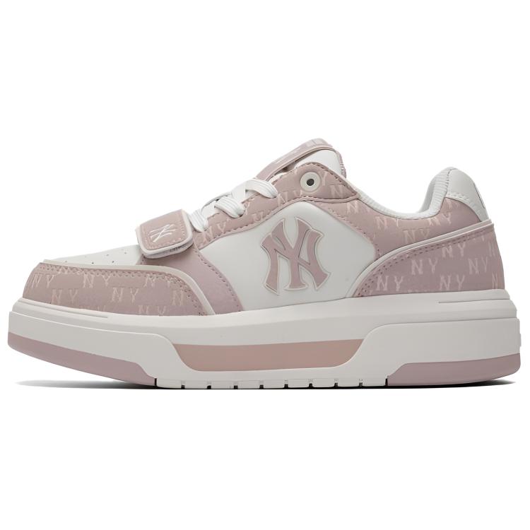 Baskets MLB Chunky Liner Cuir Synthétique Confortables Polyvalentes Légères Basse Tige Unisexes Rose 3ASXL156N-50PKD 38 white