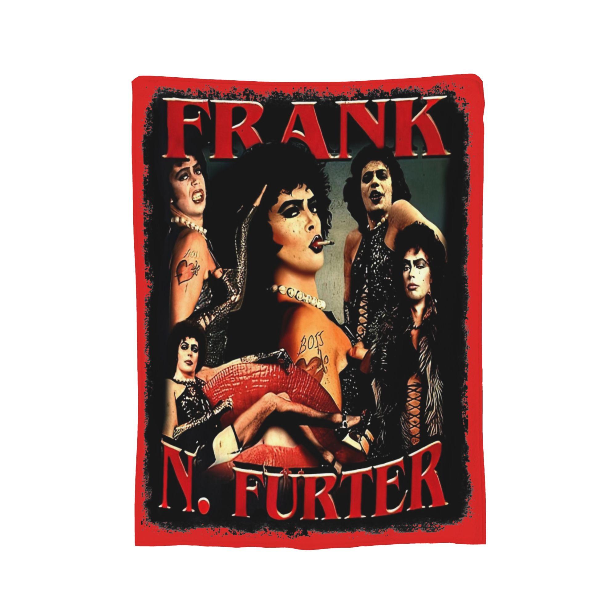 

Frank N Furter Blanket Fleece Decoration The Rockys Horror Picture Show Super Warm Throw Blankets for Home Travel Bedding Throws 30x40in