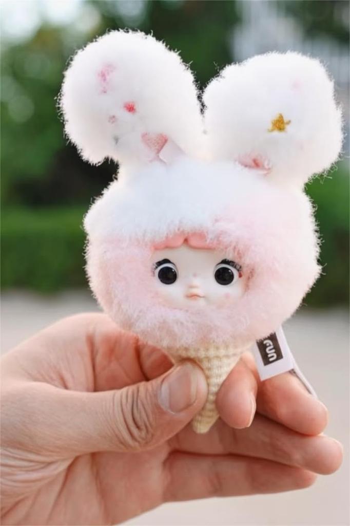 TRRCEPOS Nommi 100% Sweet Series Plush Blind Box  Lovebu-style Keychain, Lovebu-style Plush Toy, Plush Toy for Lovebu Lovers  Sweets & Ice
