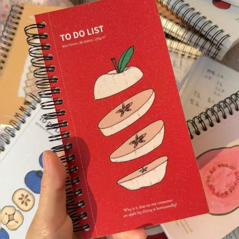 Spiral Bound To Do List Notebook Portable Habit Tracker Journal Self Discipline Habit Tracking