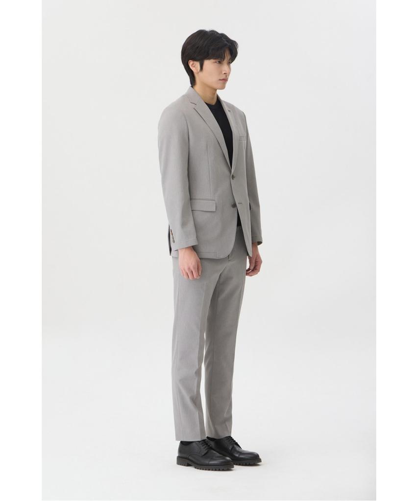BRENTWOOD [Easy Suit] Washable Solid Twill Setup Pants Brpnm26414Gyl