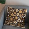 2D Colorful Jaguar Design Pillow For Home Decor Pattern Cushion Cover Suitable For Sofa Bedroom Car Pillow Cover