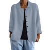 Women's Loose Fashion Collar Casual Cardigan Tops Jacket