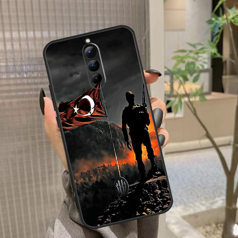 

Turkey Flag Soldier Case For ZTE Nubia RedMagic 10 Air 6 7 6S 7S Pro RedMagic 10S 9S 8S 8 9 10 11 Pro Plus Cover Red Magic 6s