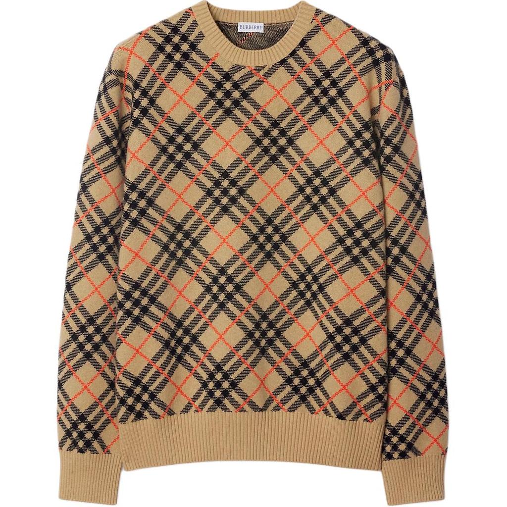 Burberry Cashmere Sweater Men's Sand 80986751