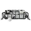 Sofaüberwurf Universal Couchtuch Staubdichter Überzug Anti-Katzenkratzschutzüberzug Sofadecke Teppich Elastischer Jacquard