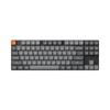 Keychron - K1 Max QMK/VIA Wireless Custom Mechanical Keyboard - Low Profile Wireless Mechanical Keyboard White Gateron Brown