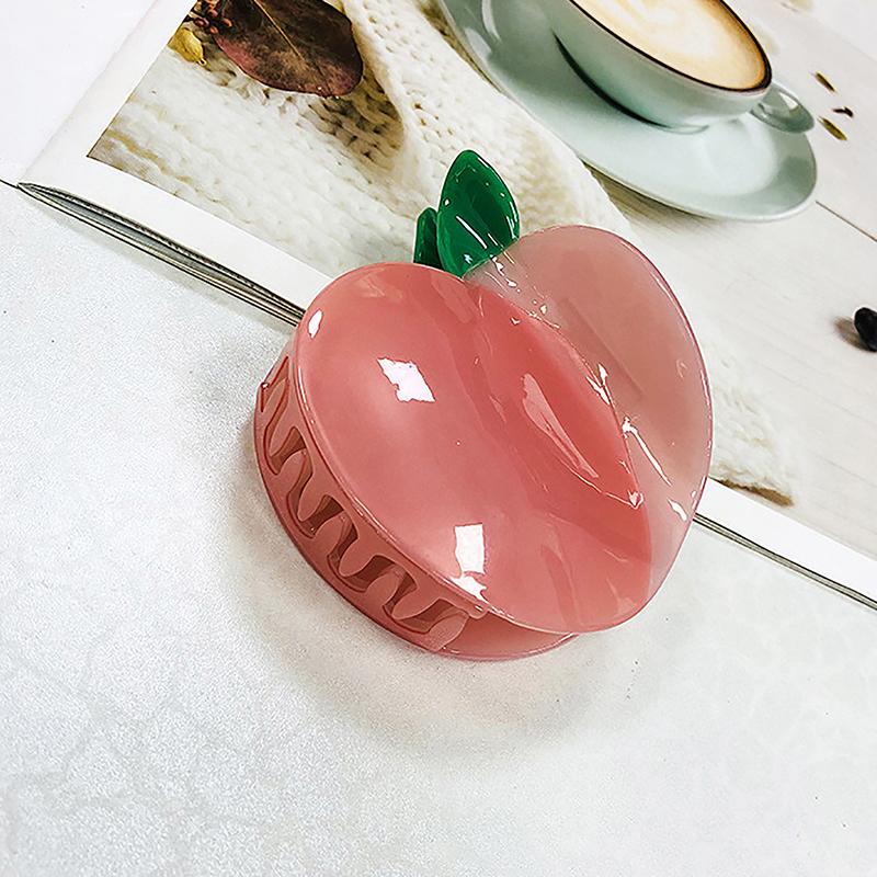 

Симпатичные летние заколки для волос из ацетата с овощами и фруктами, арбуз, лимон, вишня, заколки для волос в форме акулы для женщин, аксессуары для волос as the picture