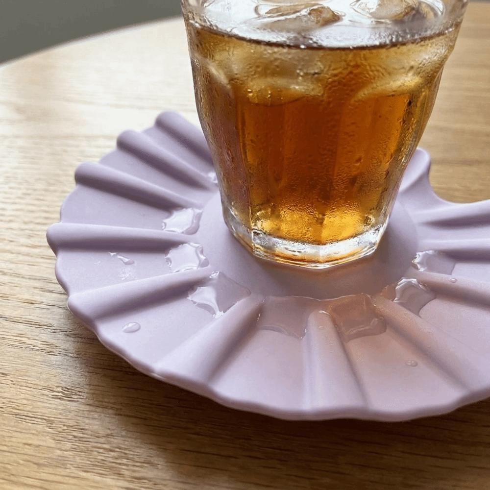 Drop-proof Coffee Cup Mat Non-slip Table Mat Table Pad Placemat  Office