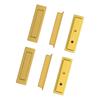 Recessed Cabinet Door Pull Handle Flush Mount Drawer Handle Kitchen Cupboard Sliding Door Handles Furniture Hardware