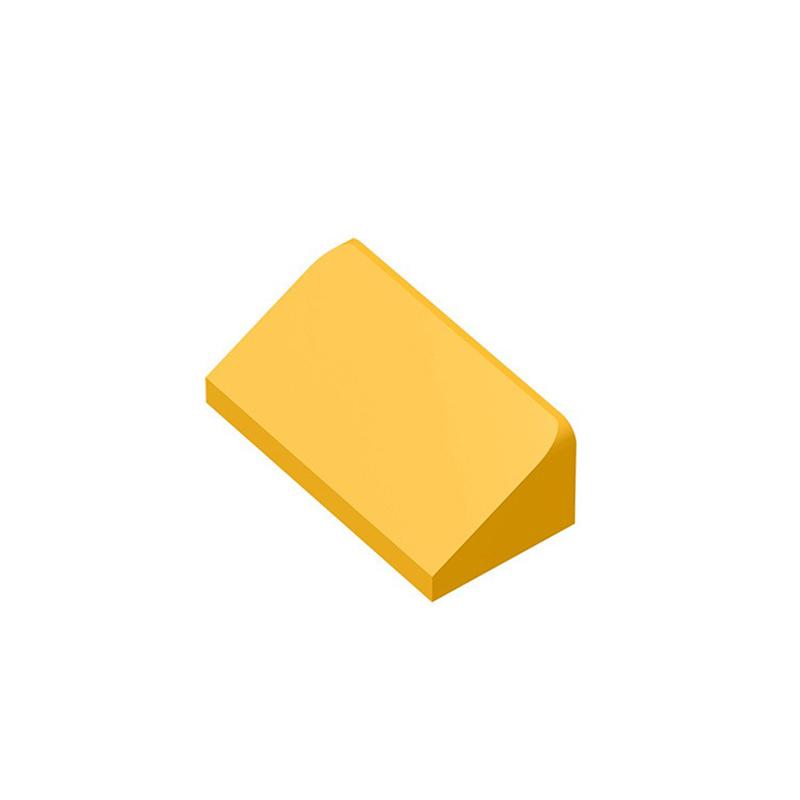 

10PCS 85984 Slope 30 1x2x2/3 Roff Building Block Moc Color Compatible with Brick DIY Children s Toy Assembly Parts 10pCS темно-жовтий колір
