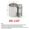Joiner Sleeve Clamp Pipe Connector Adjustable Exhaust Joiner Sleeve Clamp Muffler Tube Enhanced Car Performance