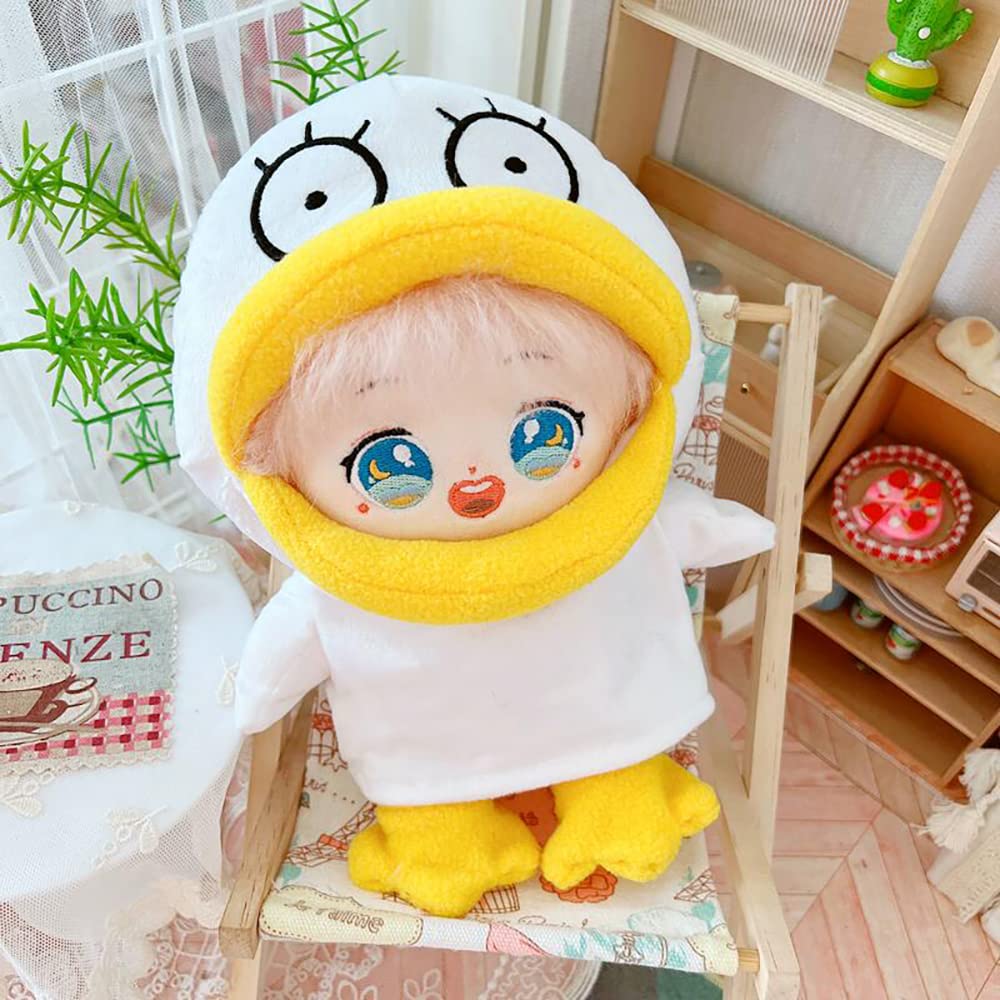 Niannyyhouse 20cm Pluche Speelgoed Kleding Hoodie Schoenen Broeken Katoenen Pop Kleding Aankleden