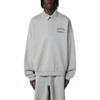 Fear of God Essentials Fleece Polo Dark Heather Men Tops Grey 192BT244391F
