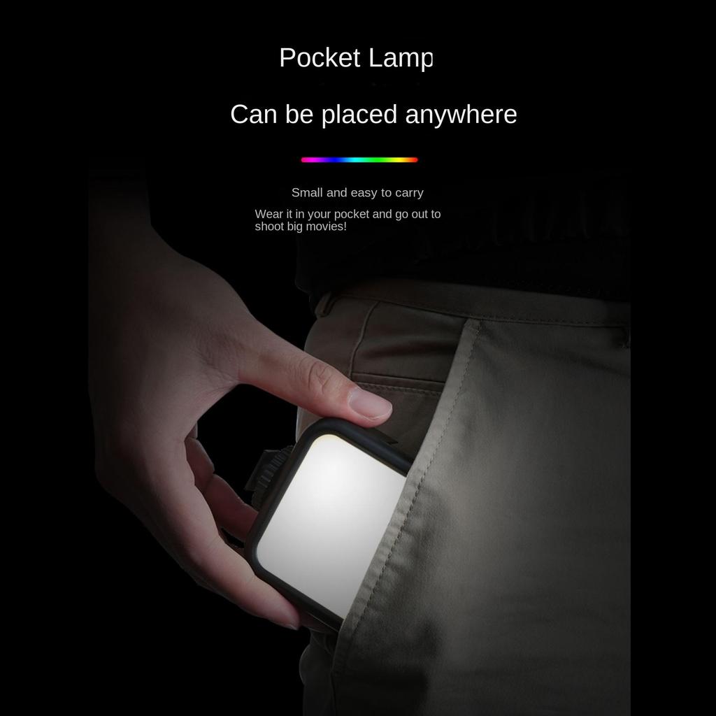 Mini Professional Portable Fill Light, RGB Full Color, Available In Many Occasions