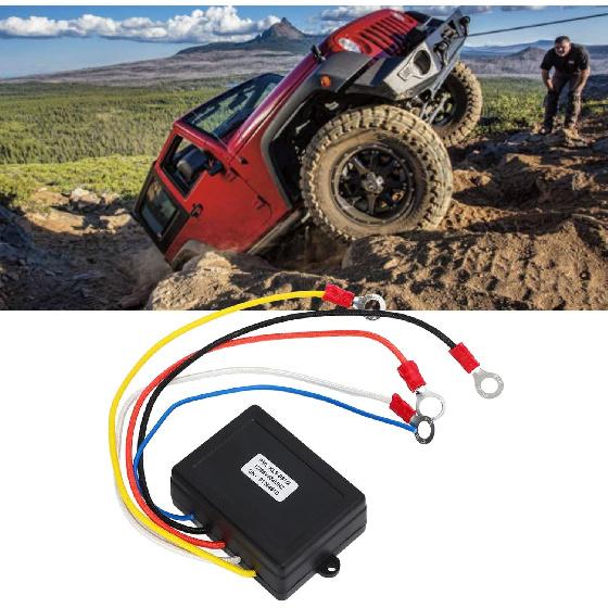 12V 24V Winch Remote Control Receiver Kit Universal for Truck ATV SUV