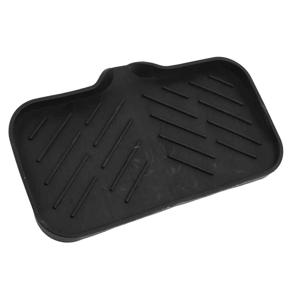 Soap Dish Holder Silicone Non Slip Multifunctional Self Draining Soap Tray for Bathroom Kitchen