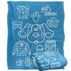 Blue's Clues Silky Collage Supersoft Blanket