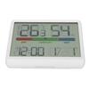 LED Desk Clock with with Temperature and Humidity Display 240mAh 1224H Digital Alarm Clock with