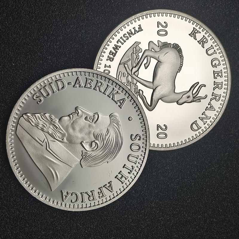 Silver-Plated South Africa Krugerrand Commemorative Coin 2020-2024