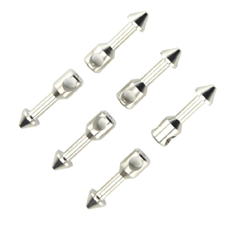 

2/6Pcs Stainless Steel Spearfishing Insert Diver Spearfishing Wishbone Speargun Band Diver Portable Fishing Accessory