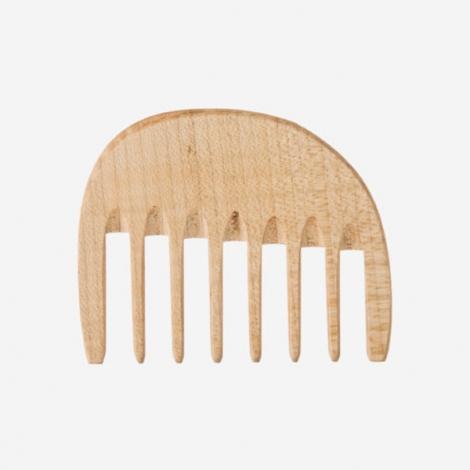 Costcam Wooden Hair Comb Jumbo Type (For Very Thick Hair) 10Cm