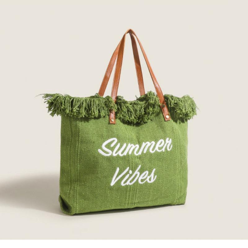 

Новая пляжная сумка дорожный поднос очень большая сумка модная простая с бахромой женская сумка на плечо большой вместимости