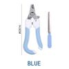 Professional Pet Nail Clipper Stainless Steel Dog Cat Nail Trimmer Labor-Saving Nail Clipper Convenient Dog Grooming Supplies