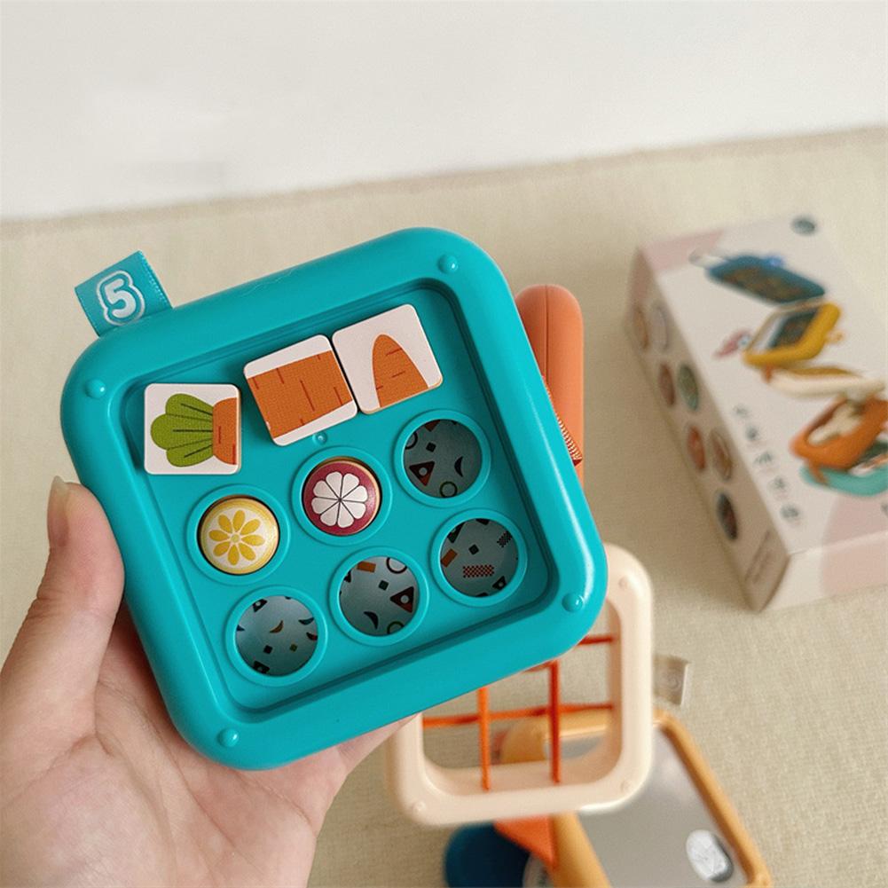 Puzzle Busy Board Toys For Kids Folding Joy Sensory Cube With 8 Activity Modules Early Educational Toys Gifts For Boys Girls