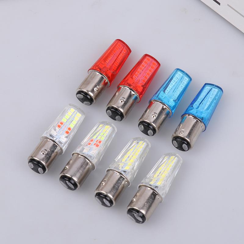 2Pcs 1157 Ba15D Led Brake Light Motorcycle Strobe Led Parking Tail Light Flashing Warning Reversing Stop Lamp Turn Signal Light