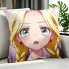 Anime Maebashi Witches Cushion Cover Cushion Cover Set 4Pcs 50X50 45X45 40X40 Pillowcase Decorative Sofa Home Decor