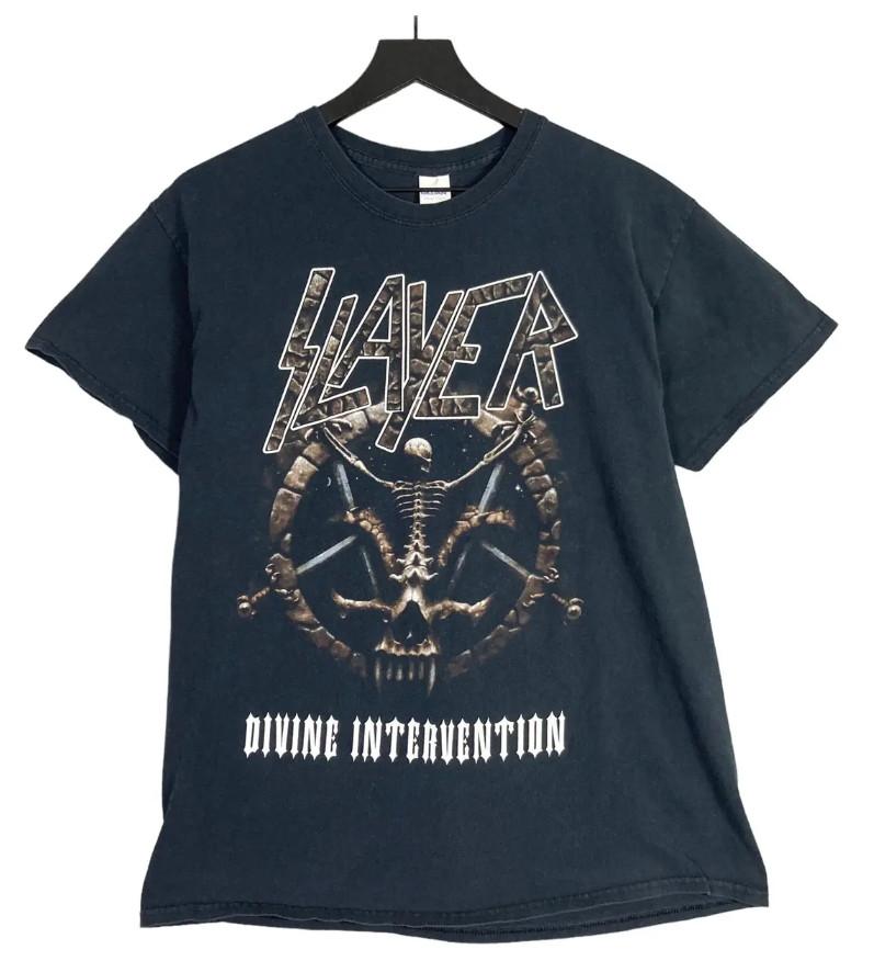 SLAYER Divine Intervention 20th Anniversary TShirt Med with Concert Dates