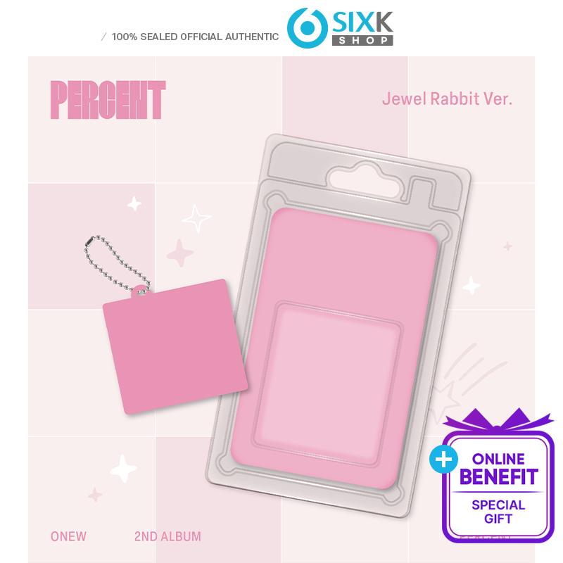 

[Pre-order]ONEW(SHINEE) - 2nd Album [Percent] Jewel Rabbit Ver. (+Online Benefit) POB WITHMUU