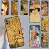 Kiss by Gustav Klimt For Huawei Nova Y73 Y72 Y61 Y91 Y90 Y70 Y60 12s 12i 11i 8i 9 10 SE P60 Pro P30 P40 Lite Case