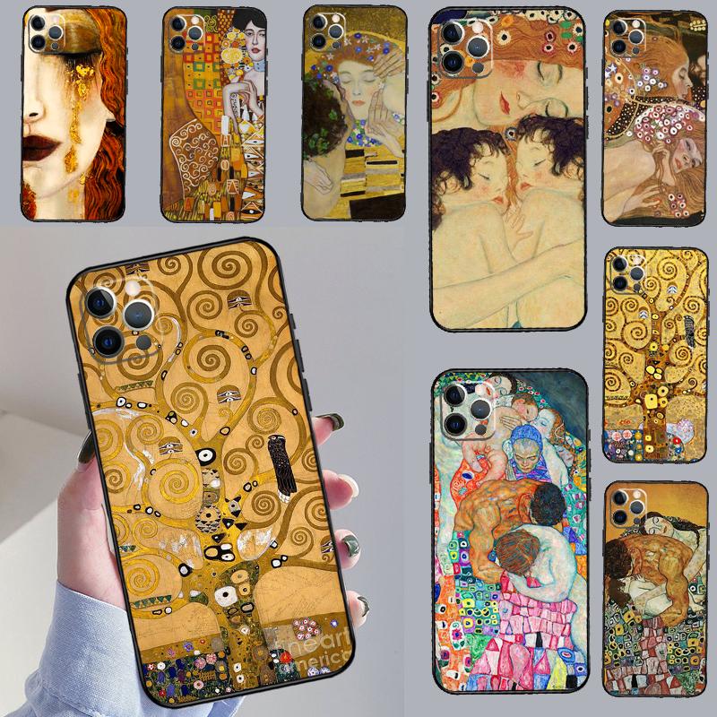 Kiss by Gustav Klimt For Huawei Nova Y73 Y72 Y61 Y91 Y90 Y70 Y60 12s 12i 11i 8i 9 10 SE P60 Pro P30 P40 Lite Case
