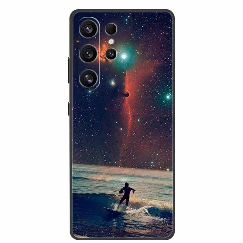 For Samsung S26 Ultra Case Cool TPU Funda Soft Silicone Back Cover for Samsung Galaxy S26 Ultra S26Ultra 6.9" Bumper Coque New