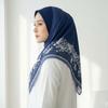 Multiple Colors Printed Arab Lady Headscarf Breathable Hijab Head Wrap  Malaysia