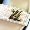Great LOUIS VUITTON Sandals LV Sunset beige Monogram Jaguar Women 37 1AHNL4 Used