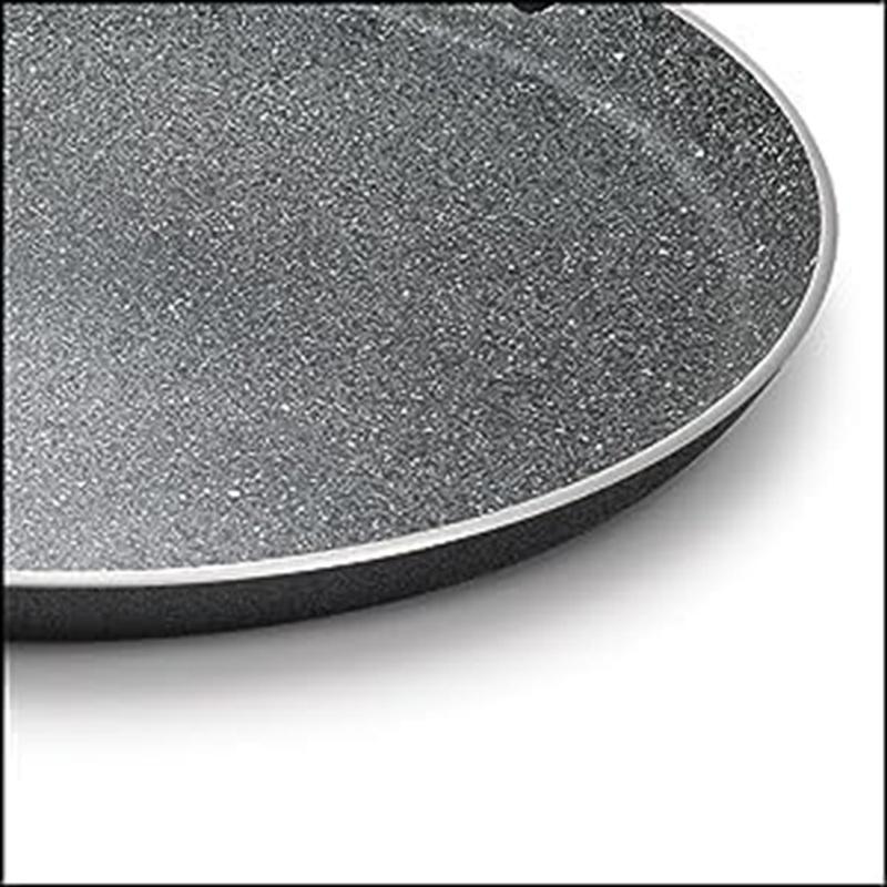 TreegoArt Fashion Non-Stick Dosa Tawa Induction Base Griddle Pan Indian Style Round Griddle Compatible Flat Tawa - 9 Inches Diameter