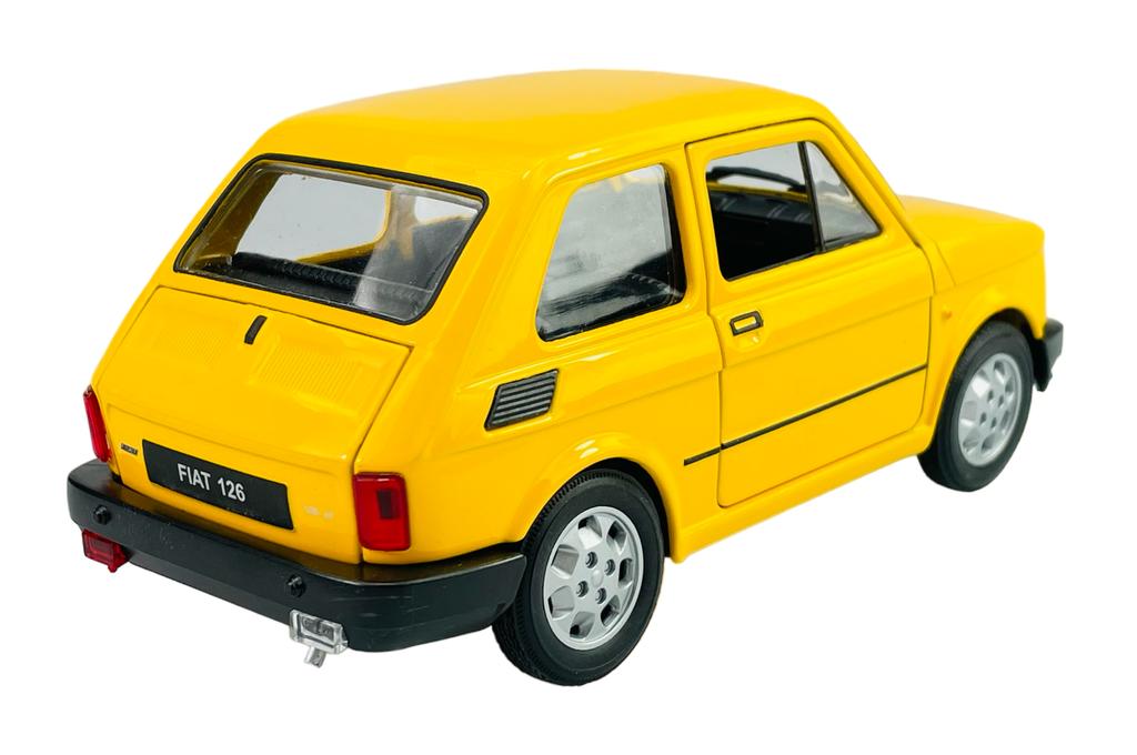 WELLY FIAT 126p YELLOW 1:21 24066