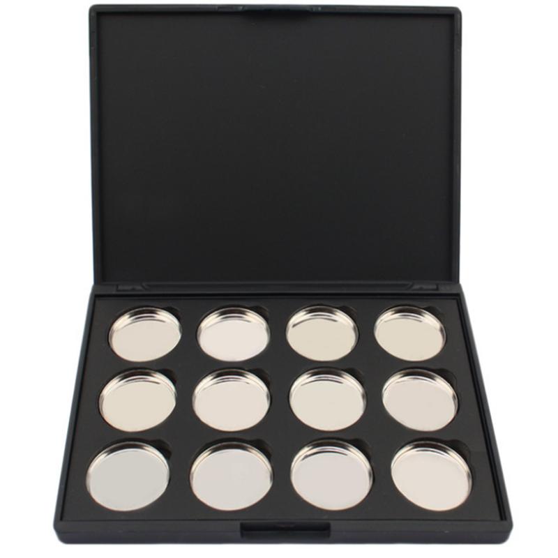 Wholesale Large Plastic case Box Cosmetics Custom Private Label Empty ABS Makeup Eyeshadow Magnetic Palette